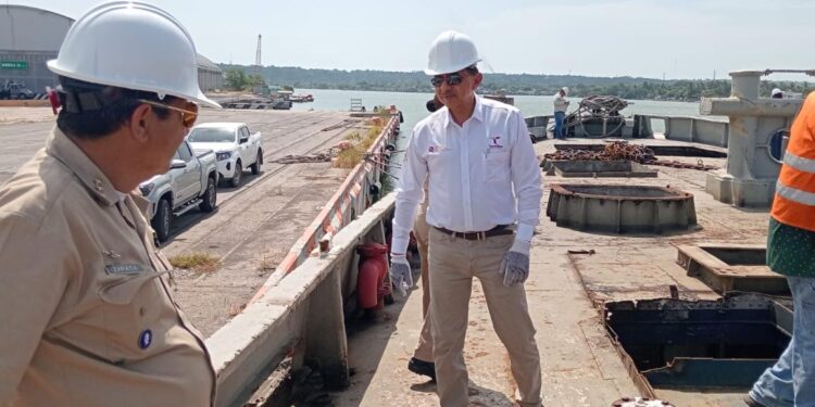 Avanza incorporación del ex-buque Otomí al Sistema Arrecifal Artificial de Tamaulipas