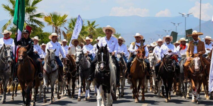 Tamaulipas cabalga unido por la soberanía y la transformación de México