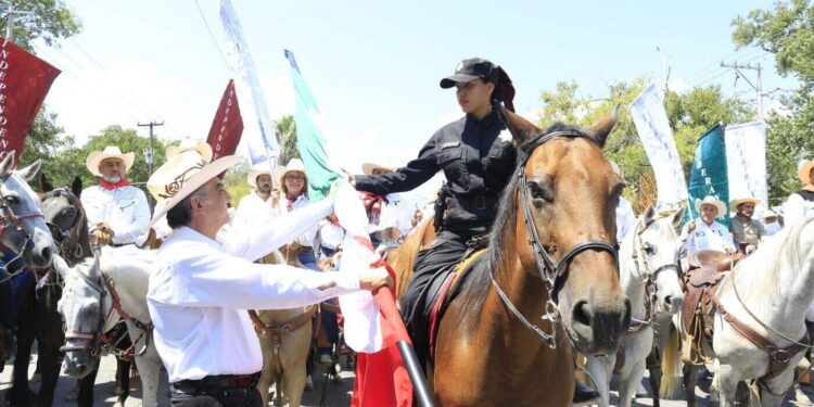 Tamaulipas cabalga unido por la soberanía y la transformación de México