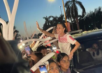 Da la UAT cálida bienvenida a la presidenta Claudia Sheinbaum en el Campus Tampico