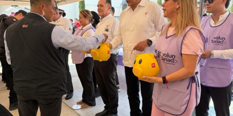 Se suma SSPT a colecta nacional Teletón 2026