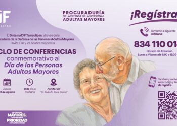 DIF Tamaulipas conmemora el Día Nacional de las Personas Adultas Mayores con ciclo de conferencias