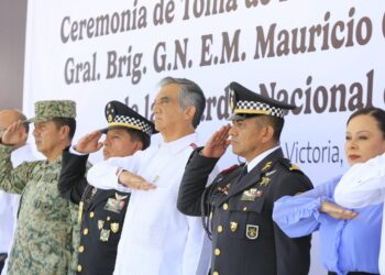 Reconoce Américo labor de la Guardia Nacional en Tamaulipas; atestigua llegada del nuevo coordinador estatal
