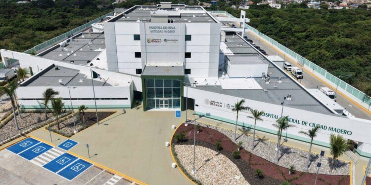 Inaugura Claudia Sheinbaum Hospital General de Ciudad Madero; brindará atención médica para 538 mil personas