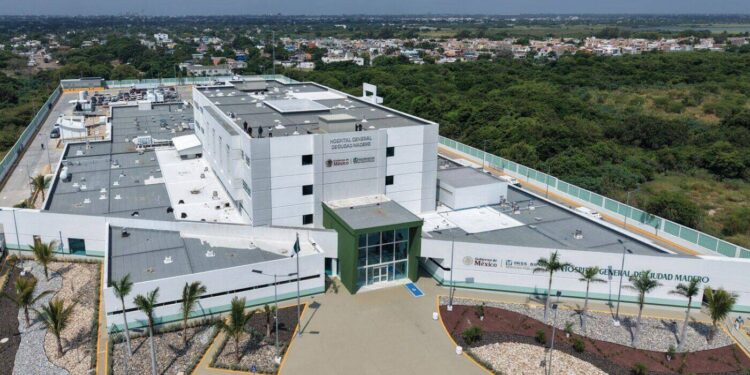 Inaugura Claudia Sheinbaum Hospital General de Ciudad Madero; brindará atención médica para 538 mil personas