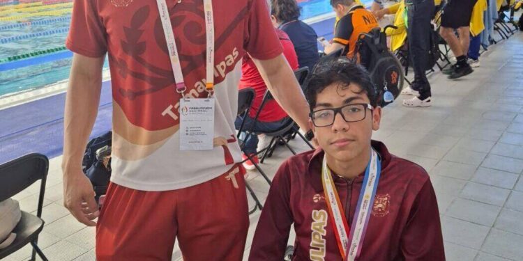 Sigue cosecha de medallas para Tamaulipas en Paralimpiada Nacional 2026