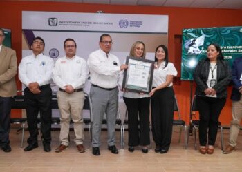 Recibe CENDI UAT reconocimiento del IMSS por promover entornos laborales seguros y saludables