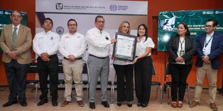 Recibe CENDI UAT reconocimiento del IMSS por promover entornos laborales seguros y saludables