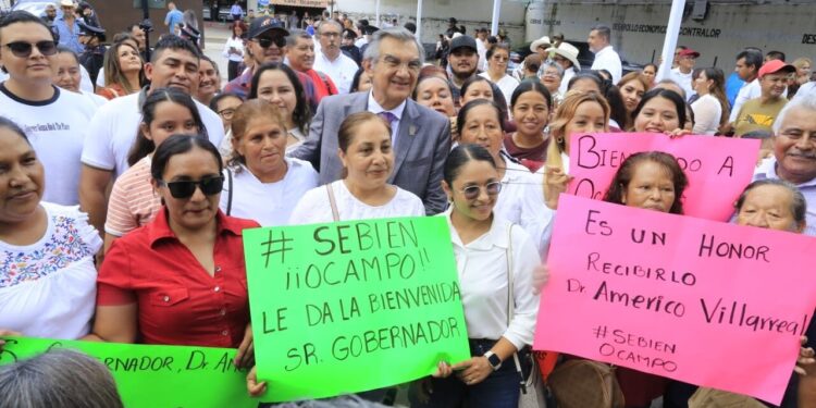 En Ocampo, Américo llama a mantener la colaboración y unidad para seguir con la transformación