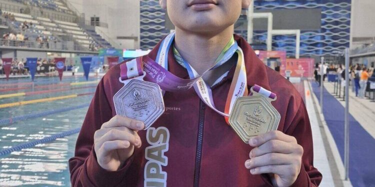 Sigue cosecha de medallas para Tamaulipas en Paralimpiada Nacional 2026