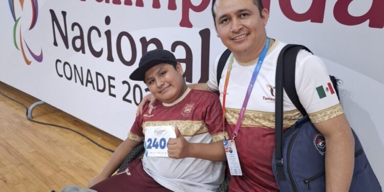 Sigue cosecha de medallas para Tamaulipas en Paralimpiada Nacional 2026
