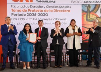 Fortalece Dámaso Anaya la FADYCS-UAT con la toma de protesta de Elda Ruth de los Reyes y la apertura de nueva infraestructura