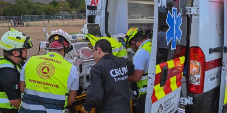 Activa SST traslado aéreo de niña de 4 días de nacida