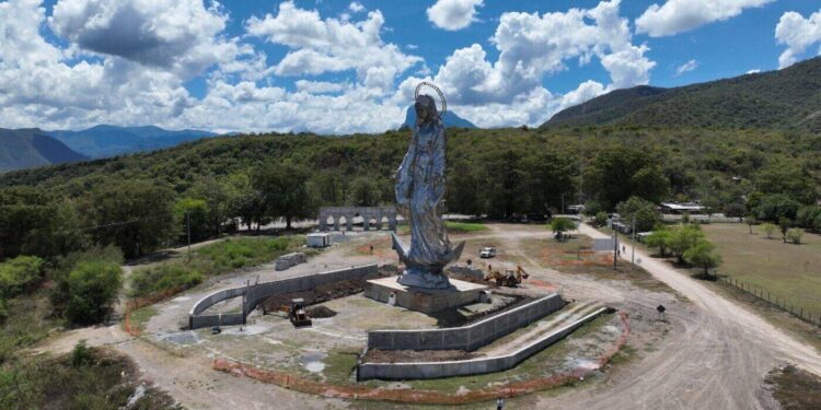 Plazoleta turística de la Virgen del Chorrito, una obra que engrandece la infraestructura de Tamaulipas