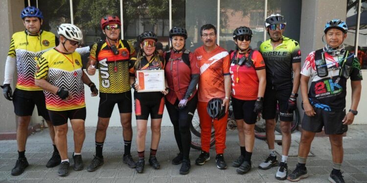 Encabeza el rector Dámaso Anaya la Gran Rodada UAT 14K en Ciudad Victoria