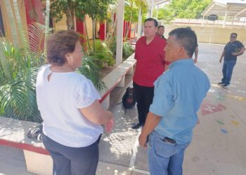 Atiende SET necesidades de escuela primaria Juana de Asbaje y Ramírez en Ciudad Victoria