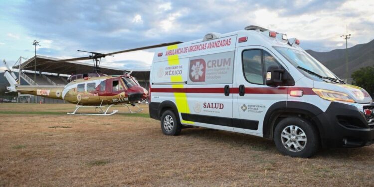 Activa SST traslado aéreo de niña de 4 días de nacida