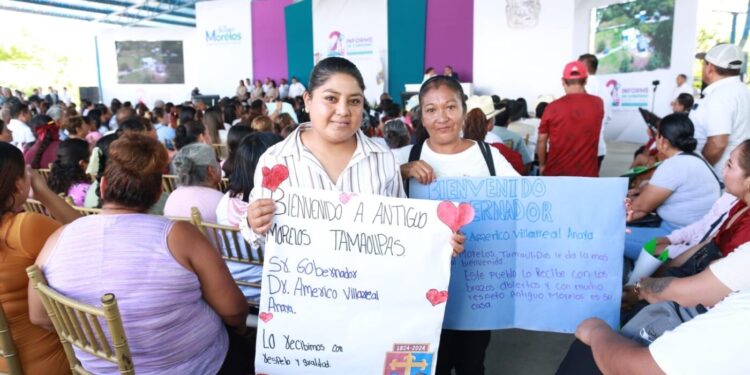 Impulsa Américo conectividad y abasto de agua en Nuevo Morelos