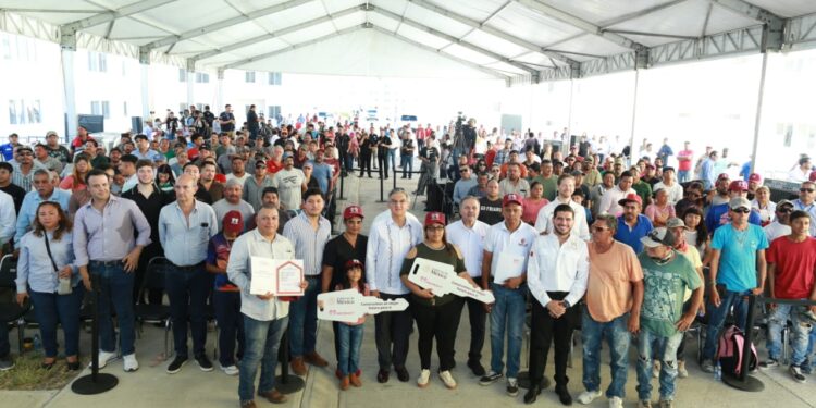 Tamaulipas, tercer estado con mayor avance en Programa de Vivienda para el Bienestar