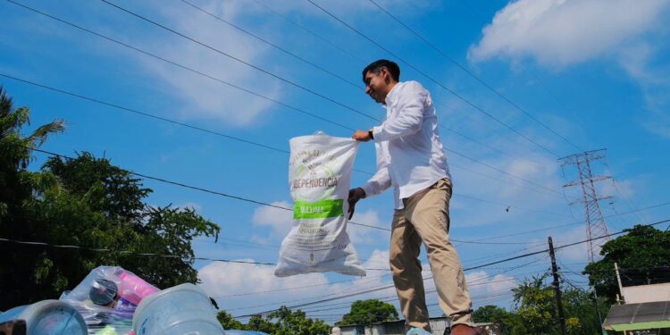 Con la recolección de dos toneladas de plástico, arranca SEDENER la campaña para la Economía Circular en Tamaulipas