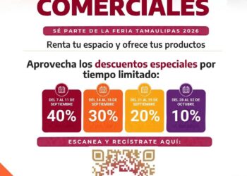 Impulsa tu negocio y participa en la Feria Tamaulipas 2026