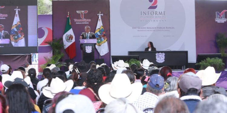 Reitera Américo apoyo a Miquihuana para avanzar en la transformación y bienestar