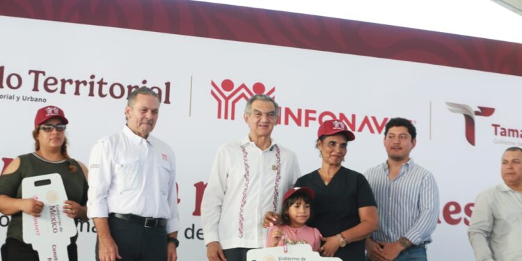Tamaulipas, tercer estado con mayor avance en Programa de Vivienda para el Bienestar