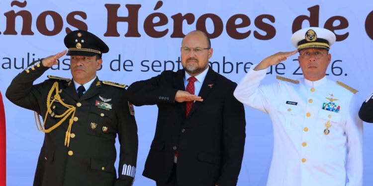 Conmemora Tamaulipas gesta heroica de los Niños Héroes de Chapultepec