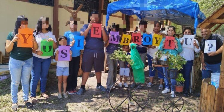 Reforestación y creación de un huerto urbano unen comunidades para prevenir el delito en Reynosa y Matamoros