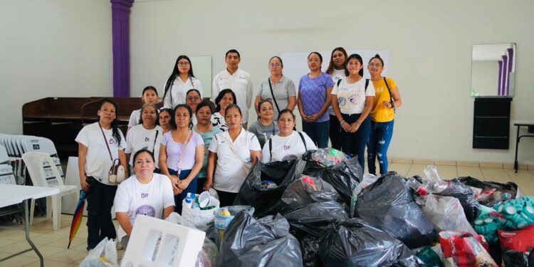 Con la recolección de dos toneladas de plástico, arranca SEDENER la campaña para la Economía Circular en Tamaulipas
