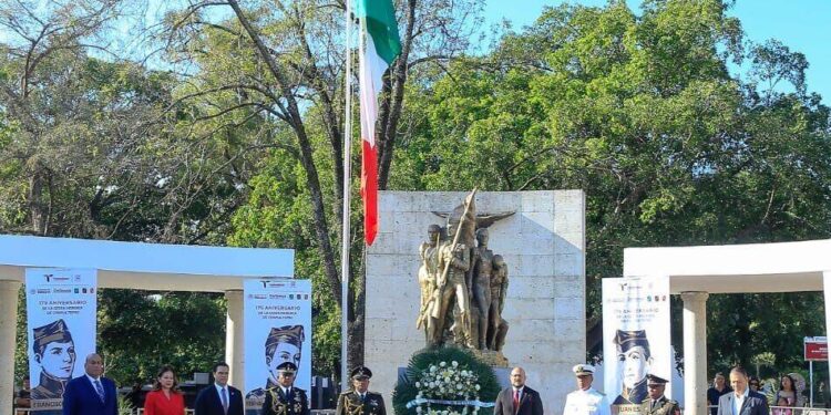 Conmemora Tamaulipas gesta heroica de los Niños Héroes de Chapultepec