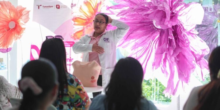 DIF Tamaulipas fortalece la prevención y detección oportuna del cáncer en la mujer