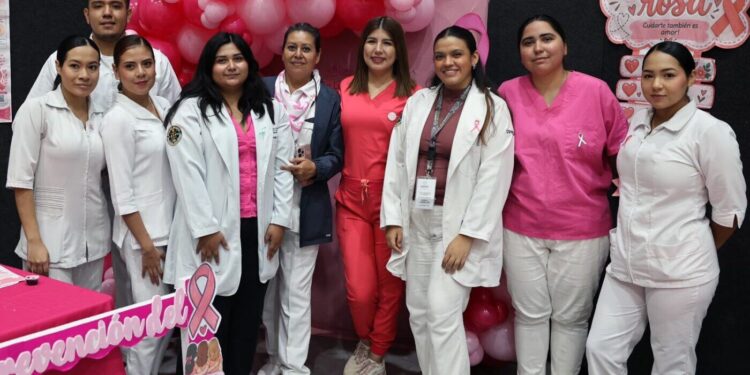 Realiza Secretaría de Administración jornada de sensibilización sobre el cáncer de mama