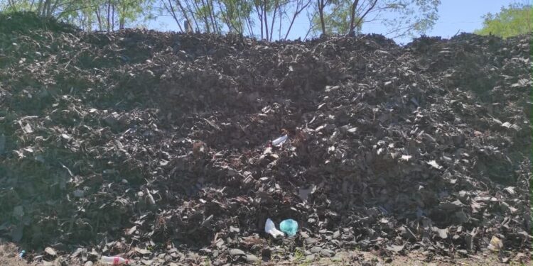 Avanza SEDUMA en trituración de llantas para reducir la contaminación en Reynosa