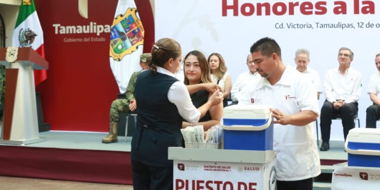 Pone en marcha Américo Campaña Estatal de Vacunación 2026