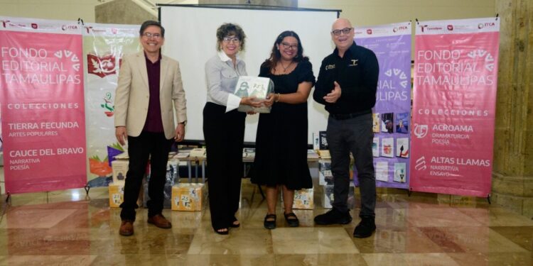 Se consolida Tamaulipas como uno de los estados con mayor apoyo a escritores a través del Fondo Editorial y otros estímulos