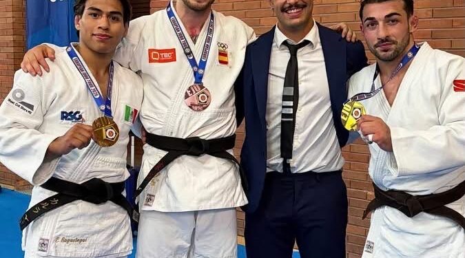 Eduardo Sagastegui se corona en Málaga y suma otro título en judo europeo