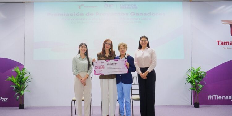 DIF Tamaulipas reconoce y premia a seis asociaciones civiles por su labor social