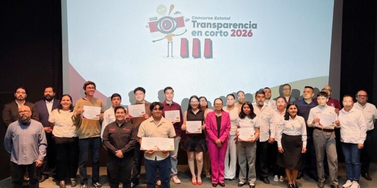 Premian a ganadoras y ganadores del III Concurso Estatal Transparencia en Corto 2026
