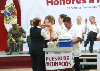 Pone en marcha Américo Campaña Estatal de Vacunación 2026