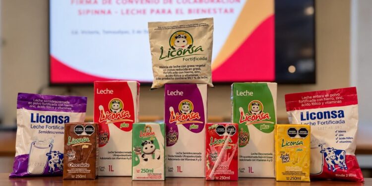 Sellan Leche del Bienestar y SIPINNA compromiso con la niñez