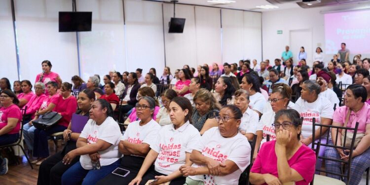 Más de 7 mil mujeres reciben atención del DIF Tamaulipas para prevenir y enfrentar el cáncer de mama