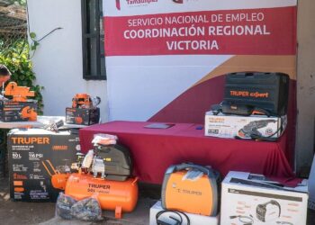 Entregan equipamiento y herramientas de trabajo a beneficiarios de la estrategia Tamaulipas Equipa