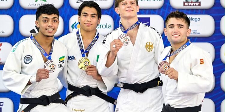 Eduardo Sagastegui se corona en Málaga y suma otro título en judo europeo