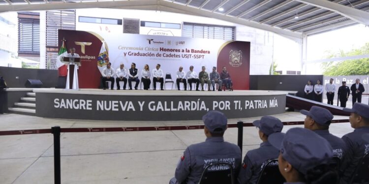 Anuncia Américo beca del 90% para que cadetes continúen estudios de Licenciatura en Seguridad Pública
