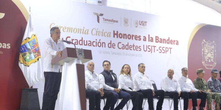 Anuncia Américo beca del 90% para que cadetes continúen estudios de Licenciatura en Seguridad Pública