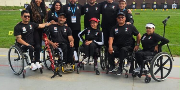 Tamaulipecos hacen historia en Copa del Mundo de tiro con arco paralímpico